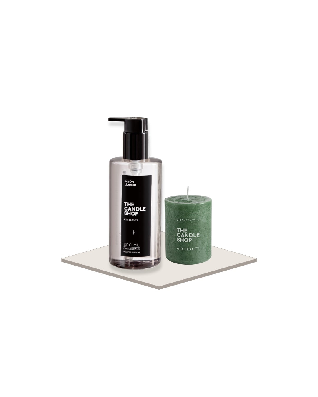 Pack Jabón liquido + Vela 6 x 10 Cedro Verbena