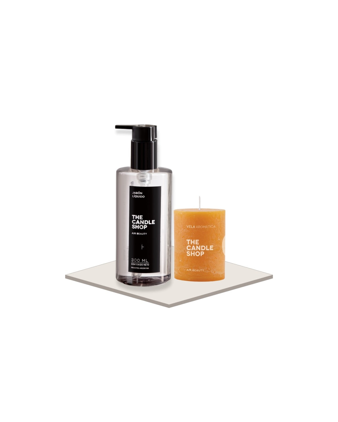 Pack Jabón liquido + Vela 6 x 10 Nectarine