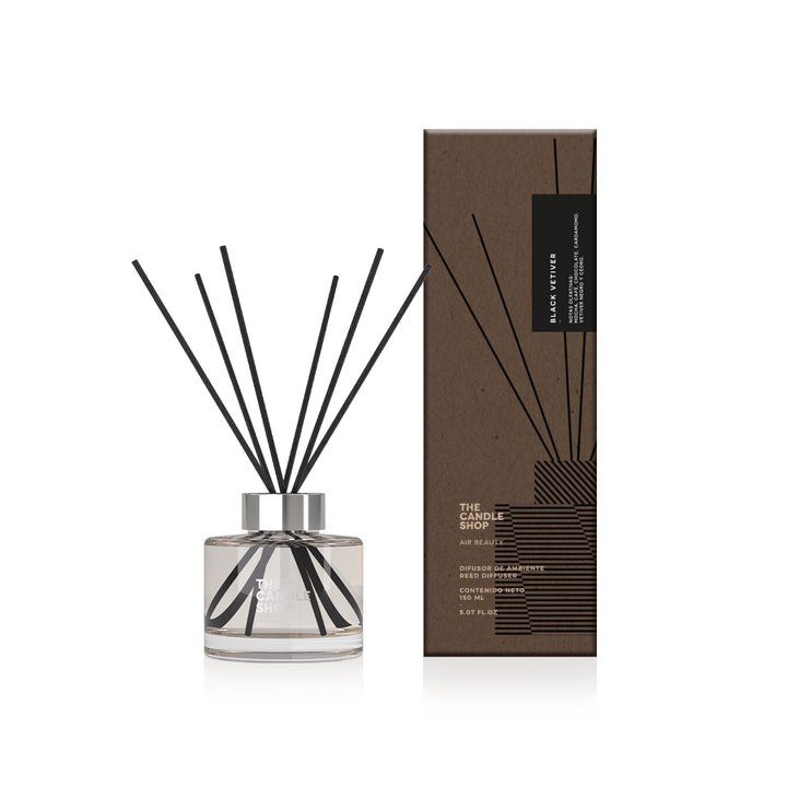 Difusor Glossy Black Vetiver