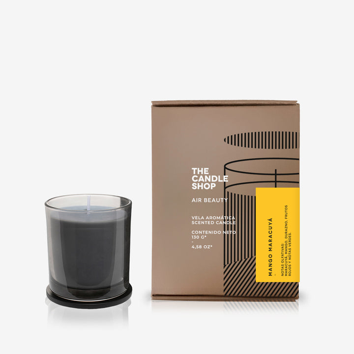 Vela Grey Medium Mango Maracuyá