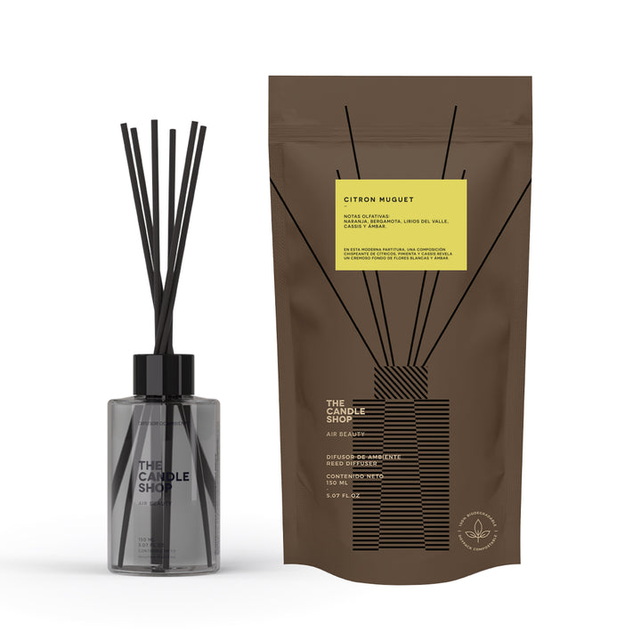 Difusor de Ambientes Basic Compost Citron Muguet