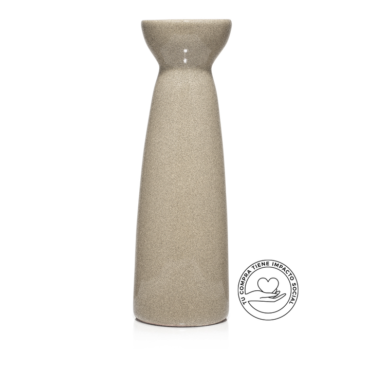 Candelabro Ceramica Alto Artisan Musk Pepper