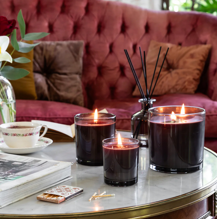 Vela Grey Extra Large Velvet Cherry