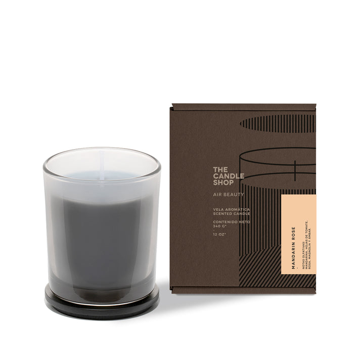 Vela Grey Large Mandarin Rose
