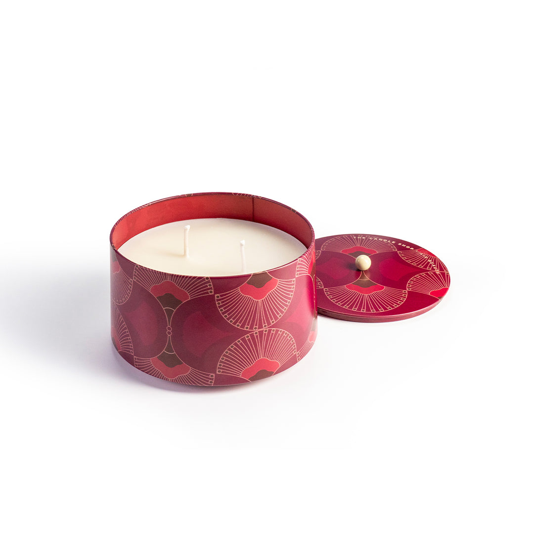 Vela Aromática Art Collectible Velvet Cherry