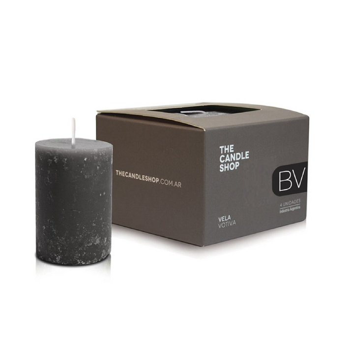 Vela Votiva Black Vetiver