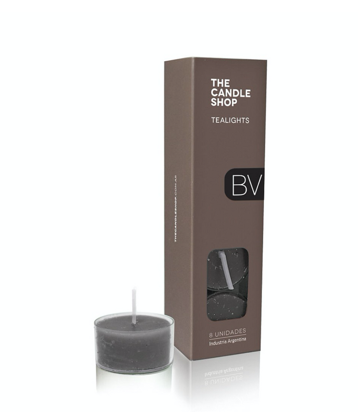 Tealights Black Vetiver